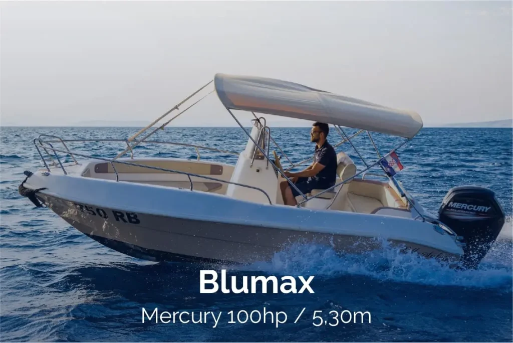 Blumax, Mercury 100hp, 5,30m